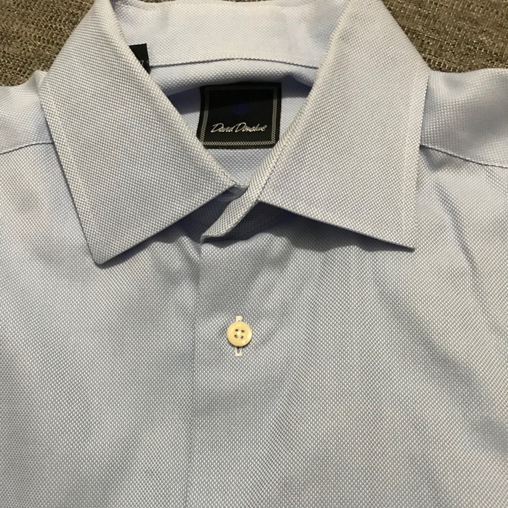 David Donahue men’s dress shirt,size 15 1/2,34,35